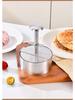304 Stainless Steel Manual Hamburger Patty Press Mold for Kitchen