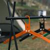 Clothes Hanger Multifunctional Aluminium Alloy Foldable Clothes Drying Rack for Outdoor Camping Travel