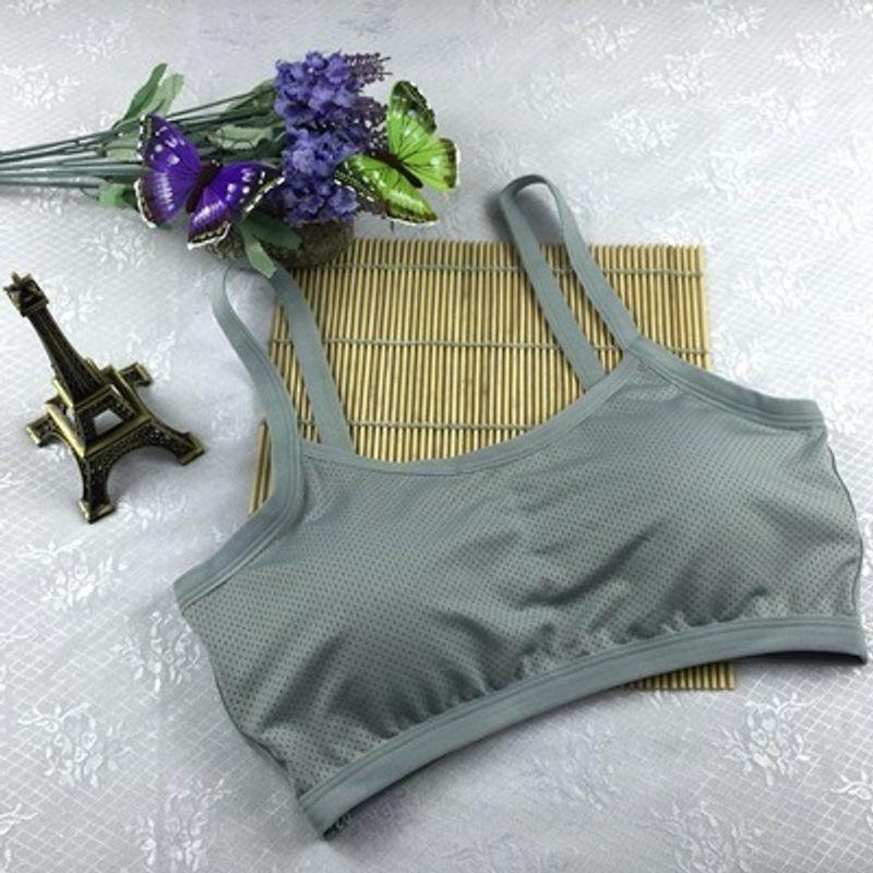 

Дышащий беспроводной бюстгальтер против провисания, предотвращающий провисание дополнительной груди, беспроводной бюстгальтер gray One Size