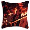 Hot Anime Bleach Ichigo Pillow Covers Cartoon Sofa Decorative Home Double-Sided Printing Short Plush Cute Cushion Cover