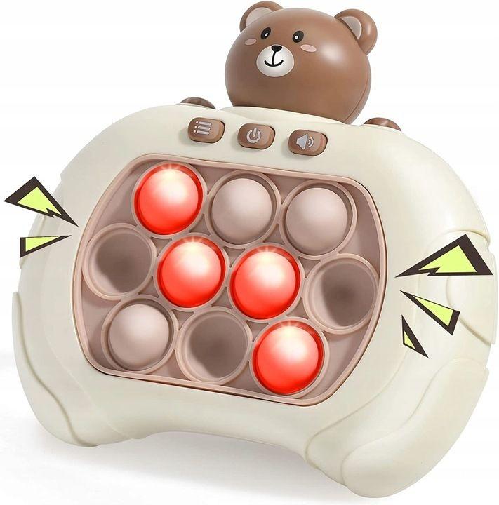 Pop It Electronic Game Popit Electric Arcade Game For Kids Teddy Bear