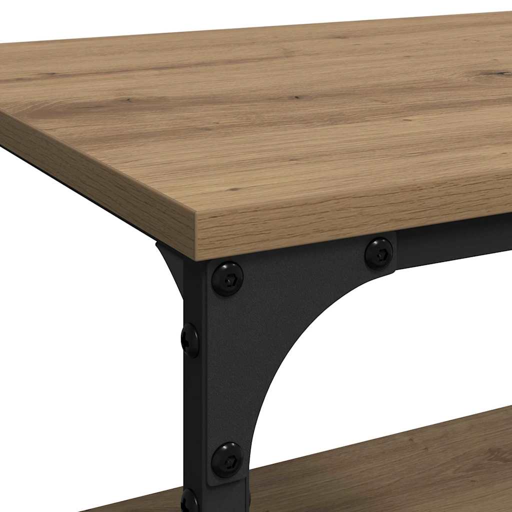 Kitchen Trolley Artisan Oak 60 x 41 x 76 cm Wood Based Material