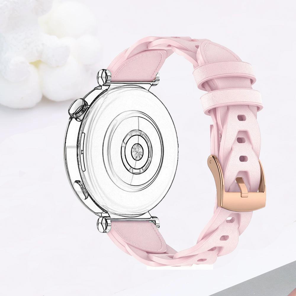 18MM Elegant Style Wristband For Garmin Watch Venu 2S 3S Smartwatch Accessories For Huawei Watch GT 6 5 4 41mm PU Leather Strap