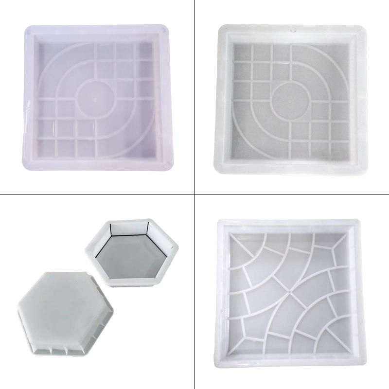 Path Maker DIY Paving Mold Cement Brick Mold Brick Concrete Stone Mould For Patio Garden Lawn Pavement Paver Driveway Walk Road