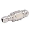 56MM Sewer Jet Nozzle 5000PSI 1 Front 6 Rear Stainless Steel Sewer Jet Nozzle for Pipe Unclogging