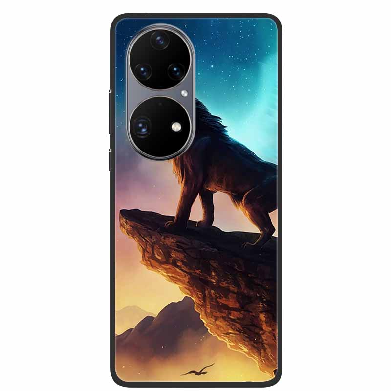 Phone Case For Huawei P50 Pro Cover Soft Silicone Cool coque For Huawei P50Pro P50 Pro 5G Back Cases P 50 Pro Fashion TPU Fundas