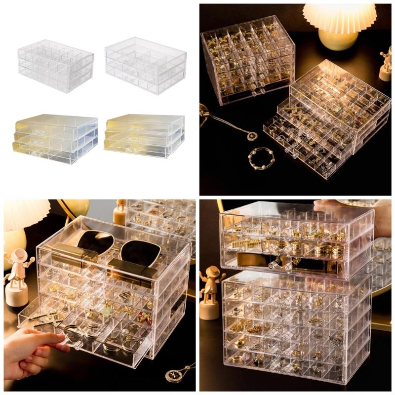 Stylish Accessory Organization Case Practical and Modern Jewellery Organizer Practical Jewelry Storage Container