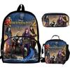 School Bag Descendants 3 Printing School Backpack For Teenagers Boys Girls Student Travel Book Bag Schoolbags 3PCS Set