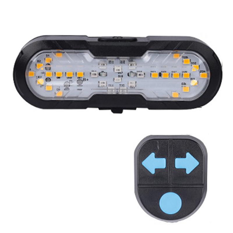 

Велосипедный задний фонарь Велосипедный беспроводной пульт дистанционного управления Указатель поворота Велосипедный задний фонарь Заряжаемый Type-C Предупреждающий задний фонарь со звуковым сигналом