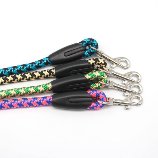 Pet Dogs Rope Plaid Pattern Wear-resistant Flexible Universal Pet Traction Leash for Small