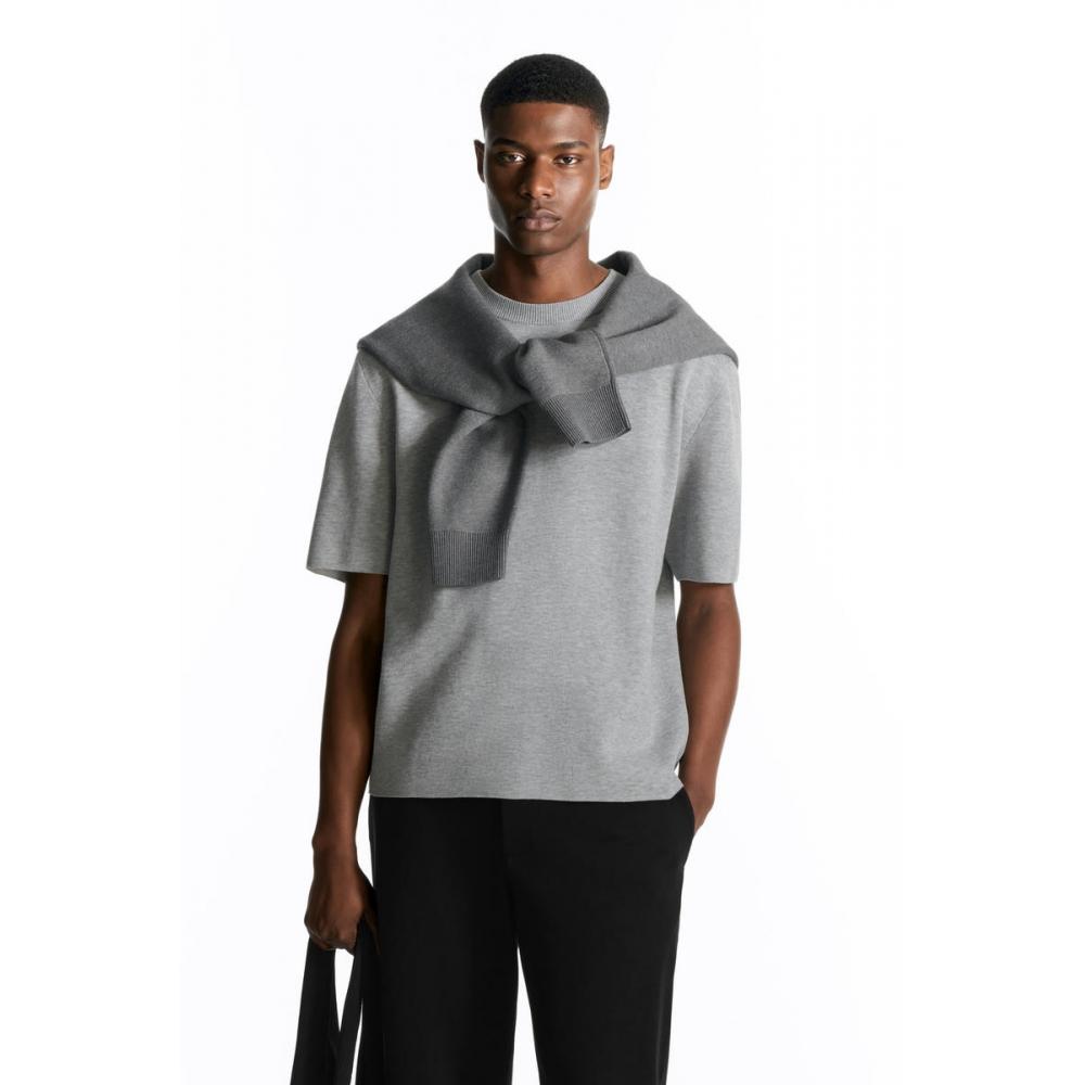 

COS Japan двусторонняя трикотажная футболка