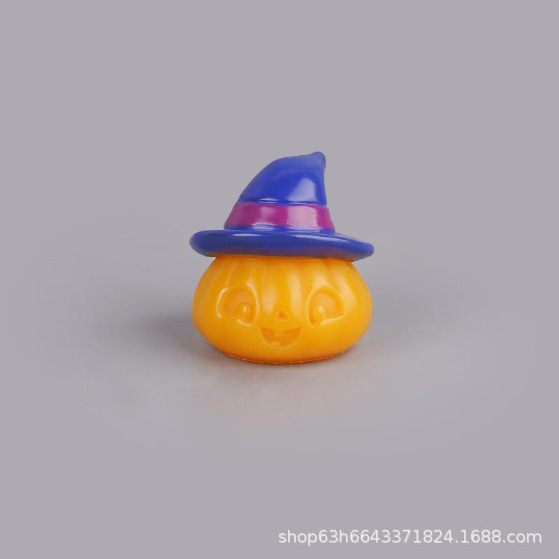 Micro Landscape Halloween Pumpkin Ornament Accessories Small Ornament Resin Ghost Ornament Ornament Landscape
