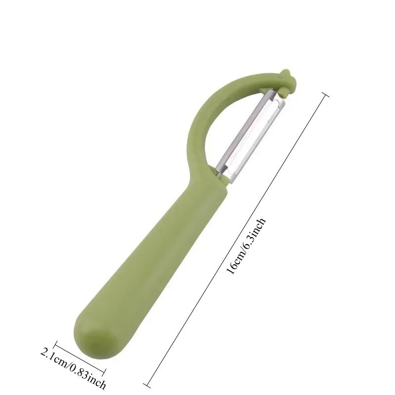 1 Pc Stainless Steel Fruit Vegetable Peeler Potatoes Peelers Carrot Peeling Tool Fruit Scraper Kitchen Gadget Accessories7