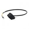 12V License Plate Light Accessories Black Housing LED
