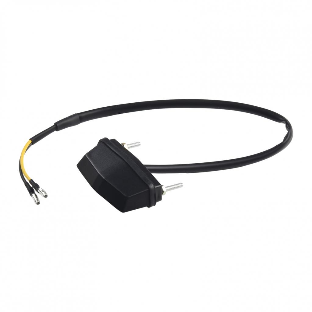 12V License Plate Light Accessories Black Housing LED