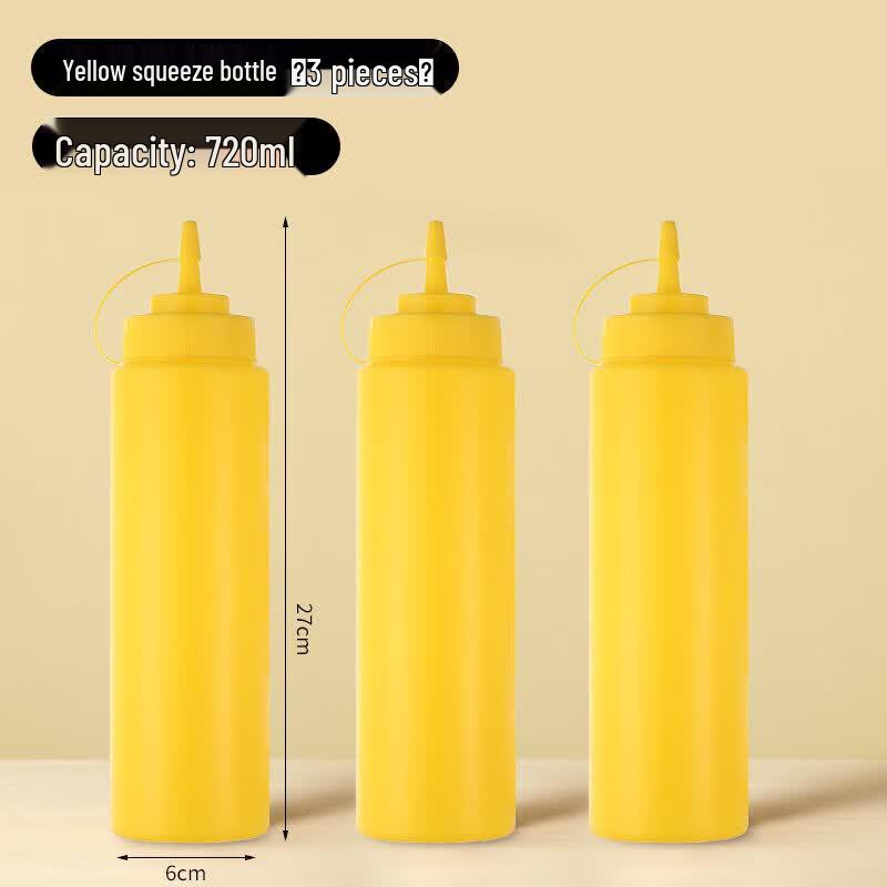 Food-Grade Plastic Squeeze Sauce Bottle