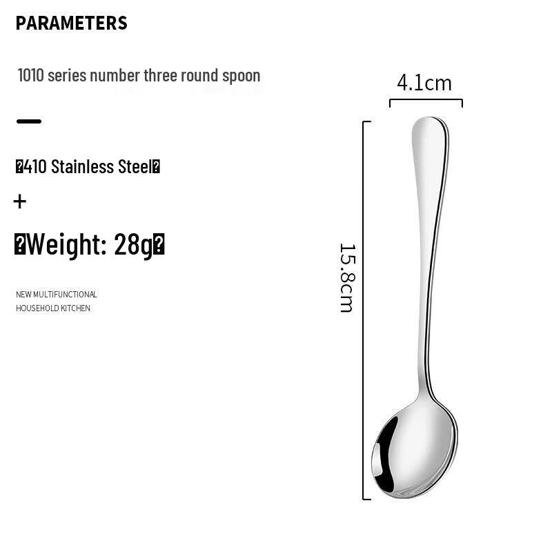 Polished Stainless Steel Western Cutlery Set
