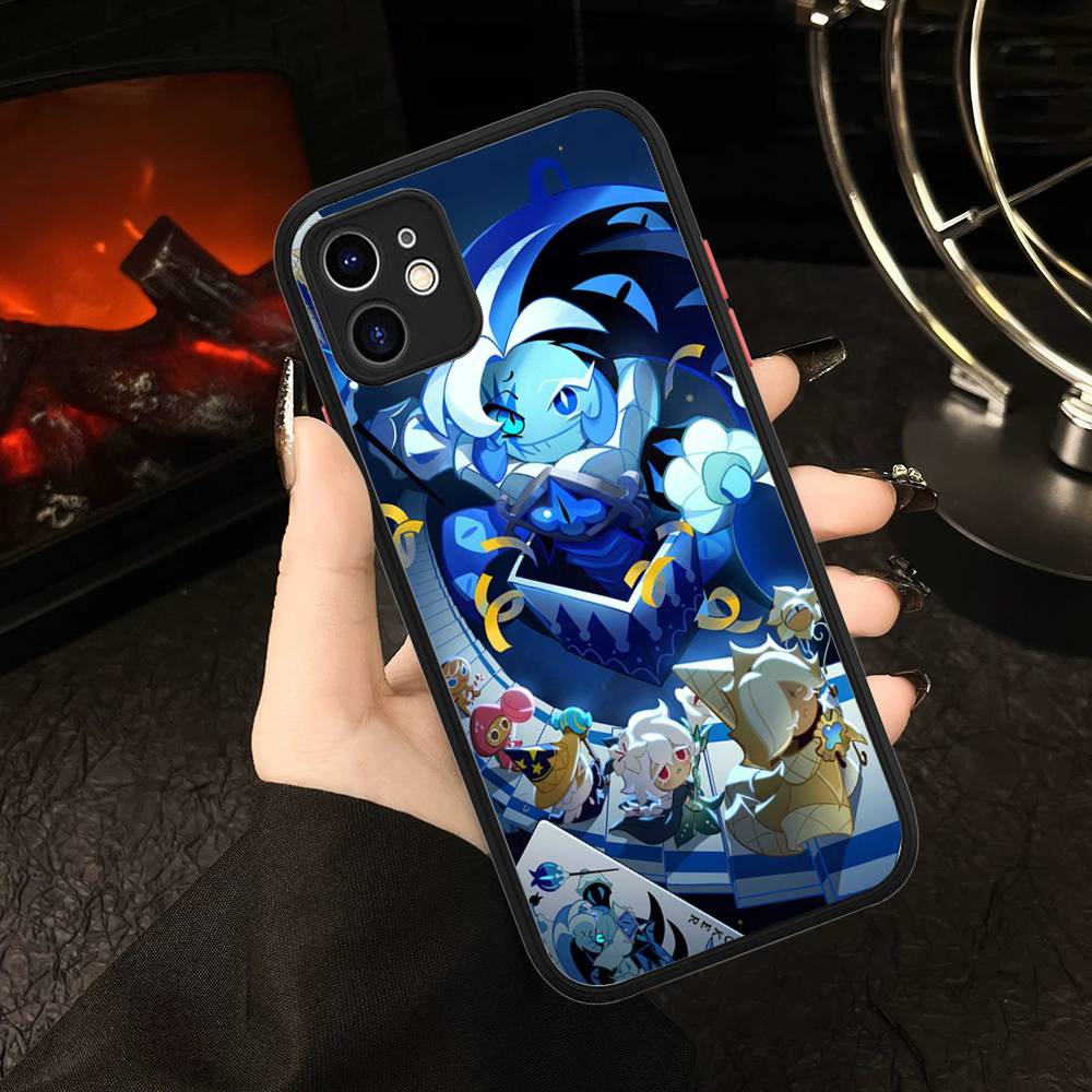 Mobile Game C-Cookie Run Kingdom Phone Case For IPhone 16 15 14 13 12 11 Pro Max 7 8 6 6s Plus Matte Cover