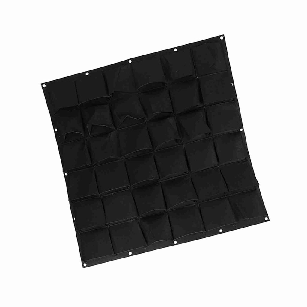 36 Kets   Planting Bags Outdoor Wall Vertical Greening Planter Green
