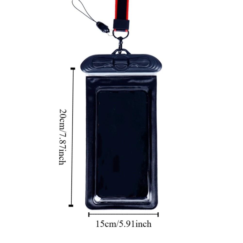 Air Bag Halter Waterproof Phone Case Universal Phone Protector Pouch Mobile Phone Bag  Underwater