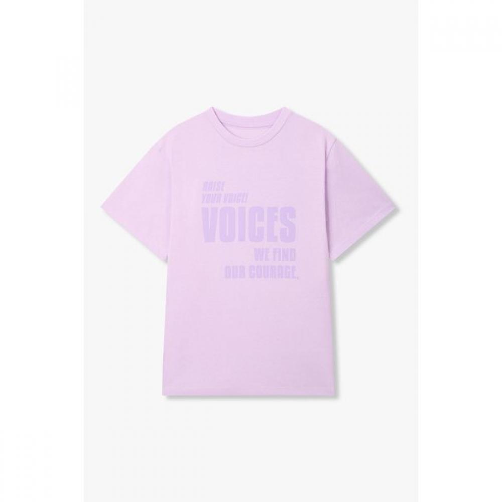 VOV Regular FiT T shirT Flock prinT 7156240006