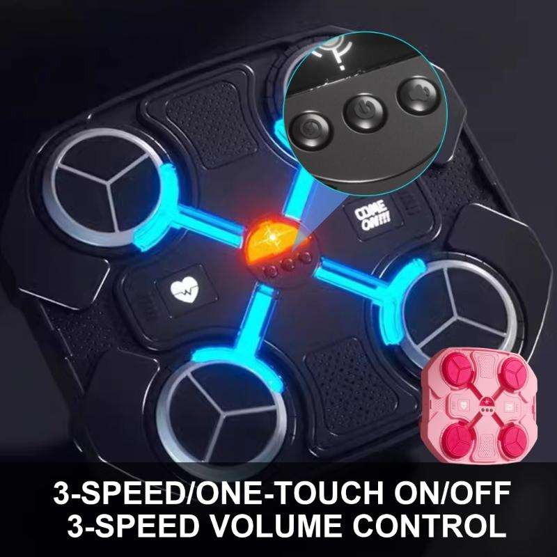 Kid Boxing Training Workout Equipment with Boxing Gloves Wall Mounted Boxing Targets Punching Bag Musical Boxing Machine