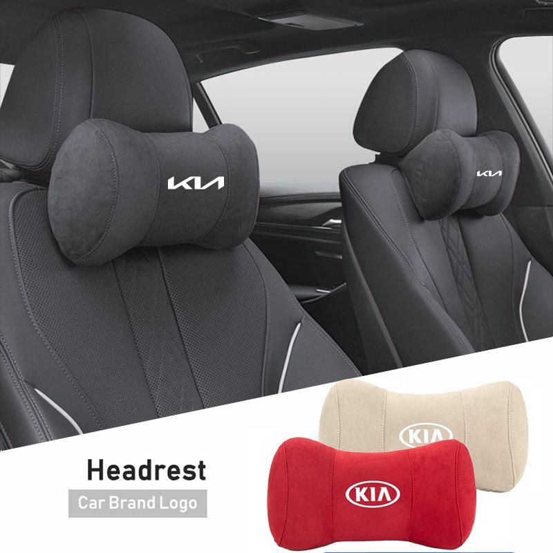 BTSOM1 Car Seat Headrest Memory Cotton Cervical Spine Protection Pillow For Kia KN GT-Line Sportage Ceed Rio Picanto Sorento Soul