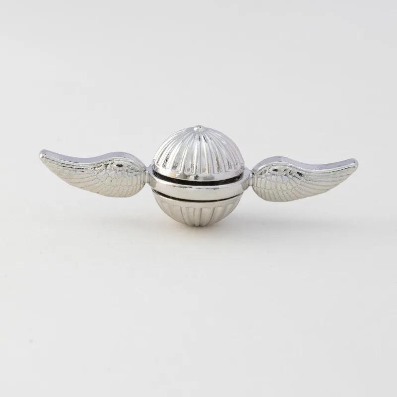 Fidget Spinner Adult Anti-stress Fingertip Gyro Fidget Relieves Stress Toy Golden Snitch Metal Hand Spinner Spinning Gyroscope