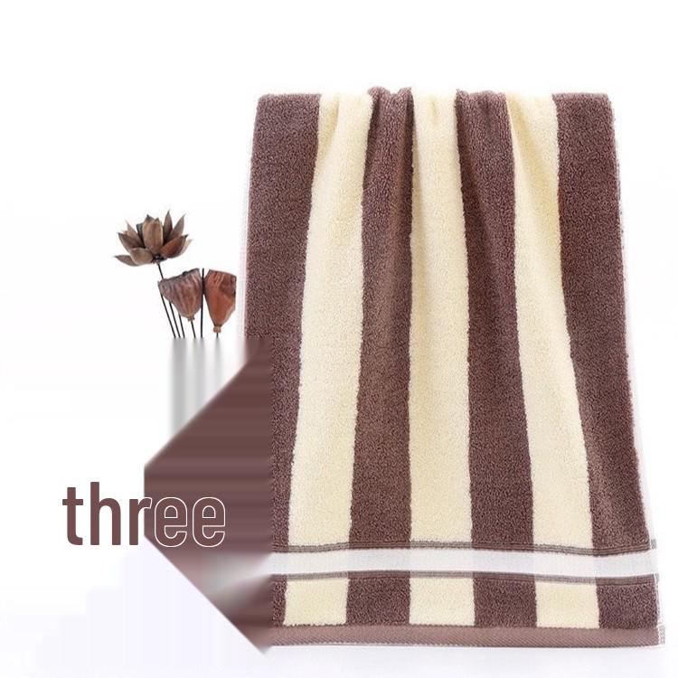 Thickened Pure Cotton Towel - Soft, Absorbent, Lint-Free, Ideal for Adults