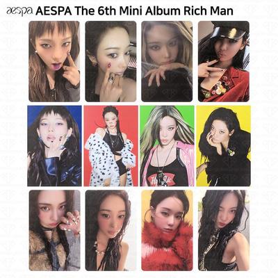 The 6th Mini Album Rich Man Energy Burst Ver. Official Photocard Postcard