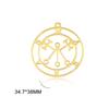  Goddess Sigil of Lilith Pendant Stainless Steel Demon Seal Marbas Pendants Solomon Amulet Jewelry Wholesale
