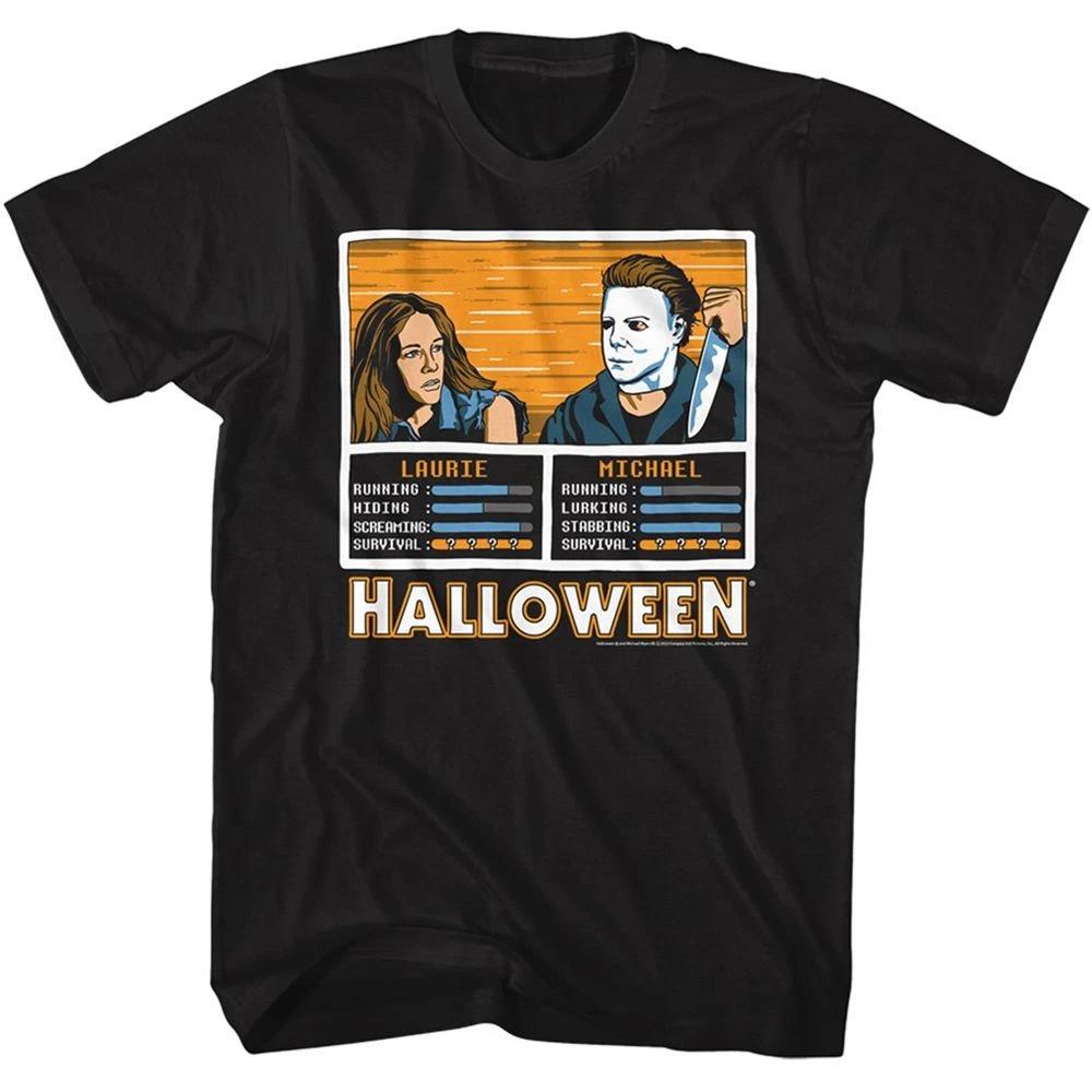 Halloween - Laurie Vs Michael - Short Sleeve - - Children s T-shirt 150