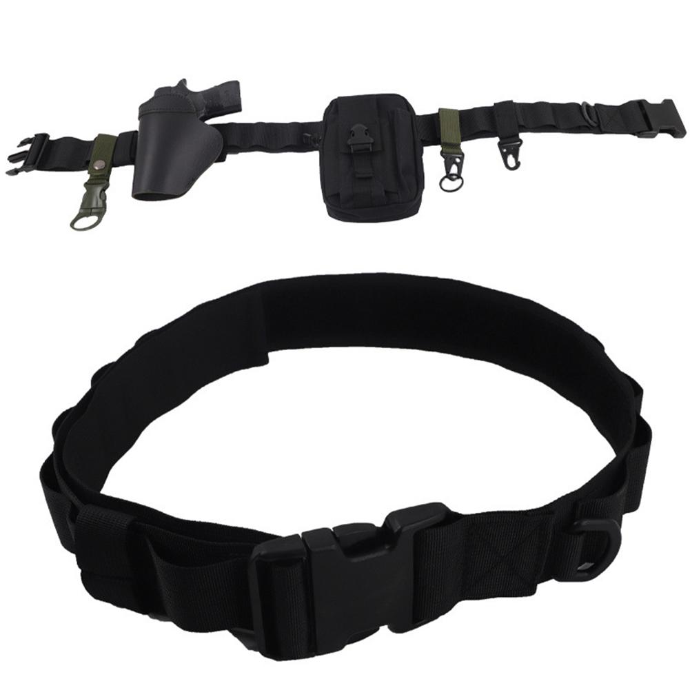 MOLLE Modular Belt Quick Release Army Combat Belt Adjustable Outdoor Waist Belts for Outdoor Activities Fishing