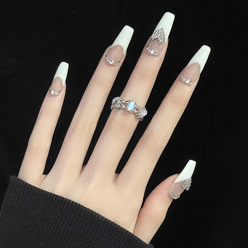 Moonstone Niche Design French Irregular Opal Ring Female Gemstone High-End Cold Wind Open Ring