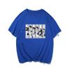 Short-sleeved men's summer tide brand joint cartoon animation peripheral pure cotton loose trend T-shirt 0207