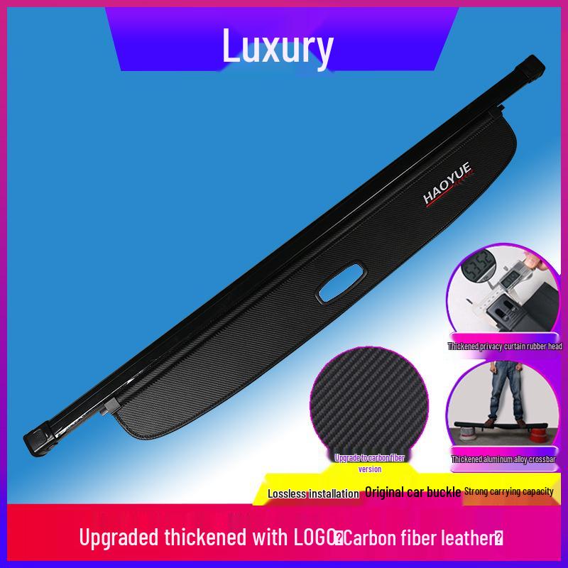 Cargo Cover and Trunk Partition for 24 Geely Models: Boyue L, Atlas, X Bin Yue, Vision X6, Haoyue PRO