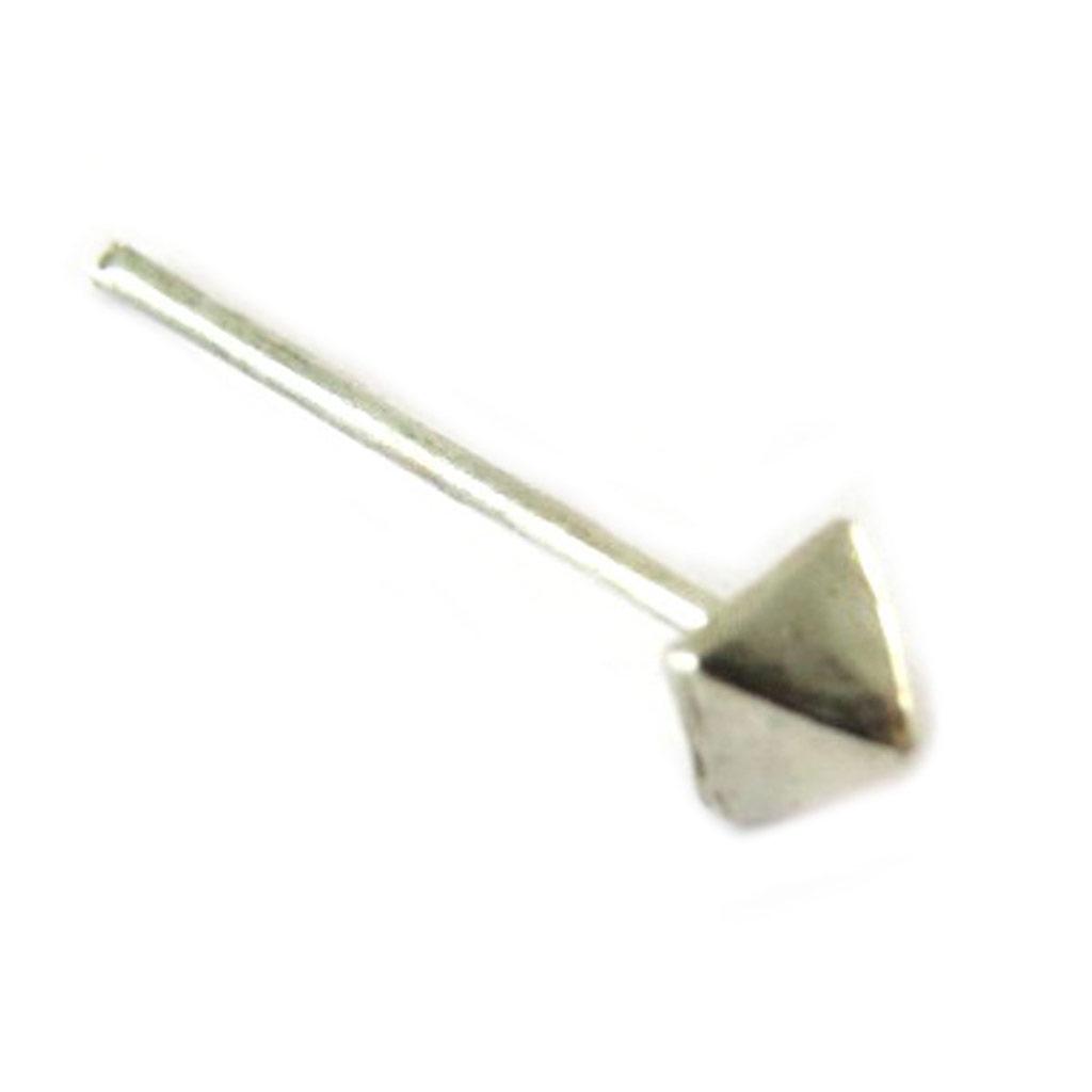 Les Trésors De Lily [G2098] - Silver Stud 'Pyramid'