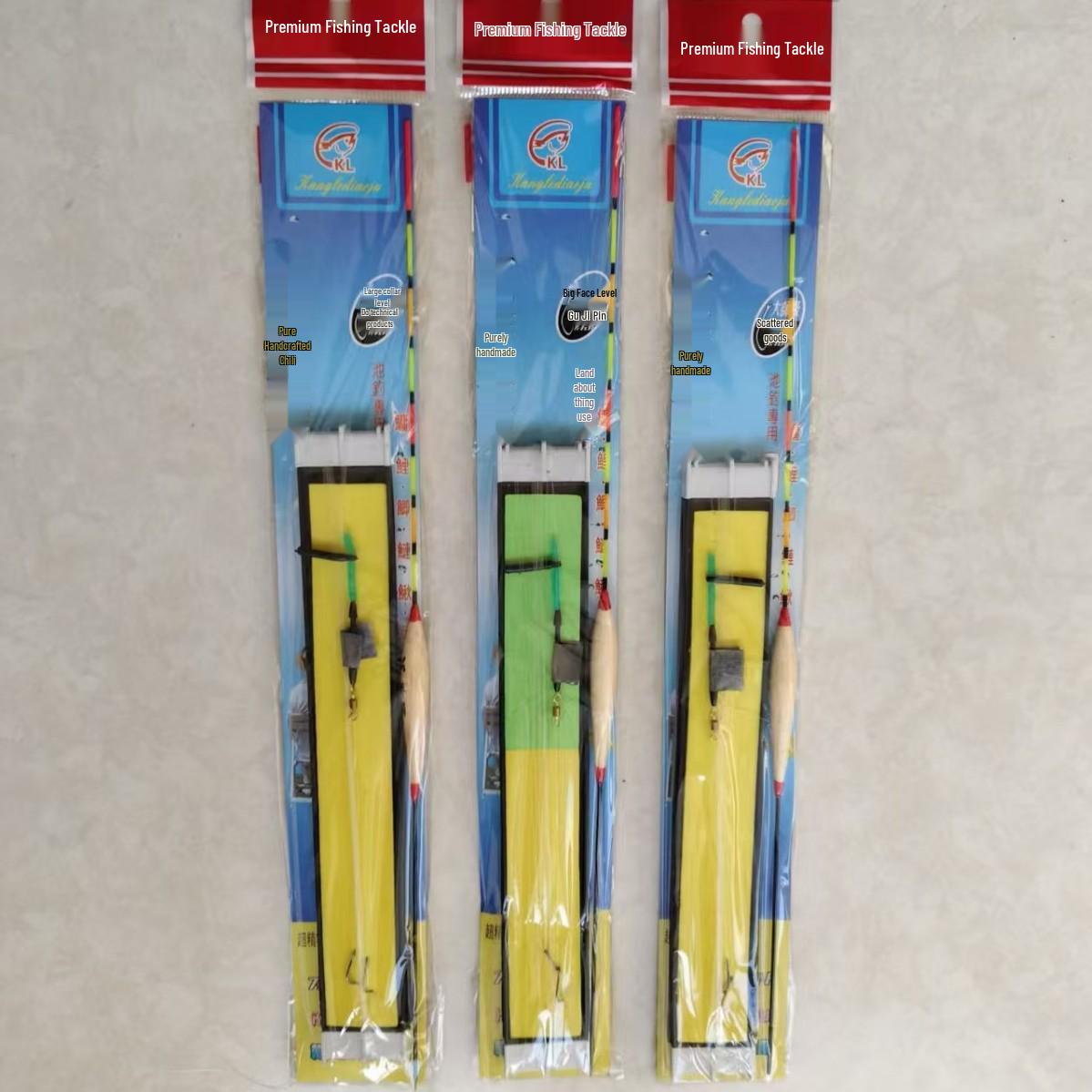 

Universal Fishing Accessories Set: Hooks, Floats, and Lines