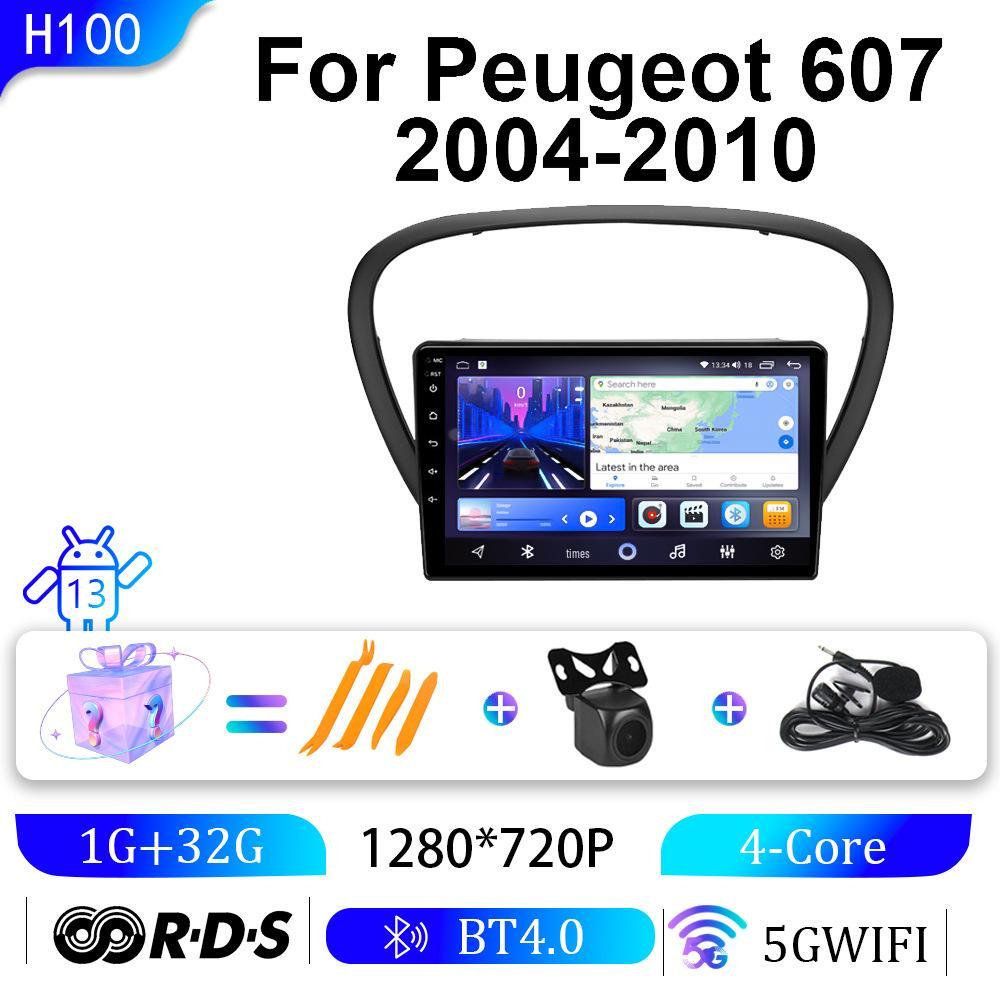 

Android GPS-навигатор для Peugeot 607 (2004-2010) с большим экраном 9 inch/10 inch