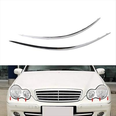 Für 2007-2009 Mercedes Benz W211 E320 E350 E550 E63 AMG Stoßfängerleiste Chromleiste Zierleiste 2118852321 2118852421