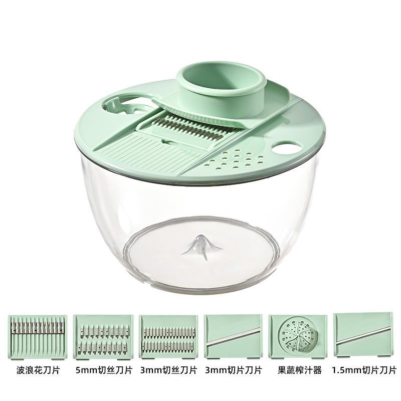 Vegetables Salad Spinner Lettuce Leaf Vegetable Dehydrator Multifunctional Vegetable Washer Bowl Salad Vegetable Dryer Mixer