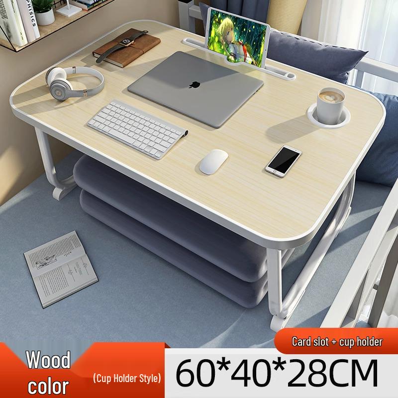 Foldable Bedside Laptop Table: Portable Study Desk and Bay Window Stand