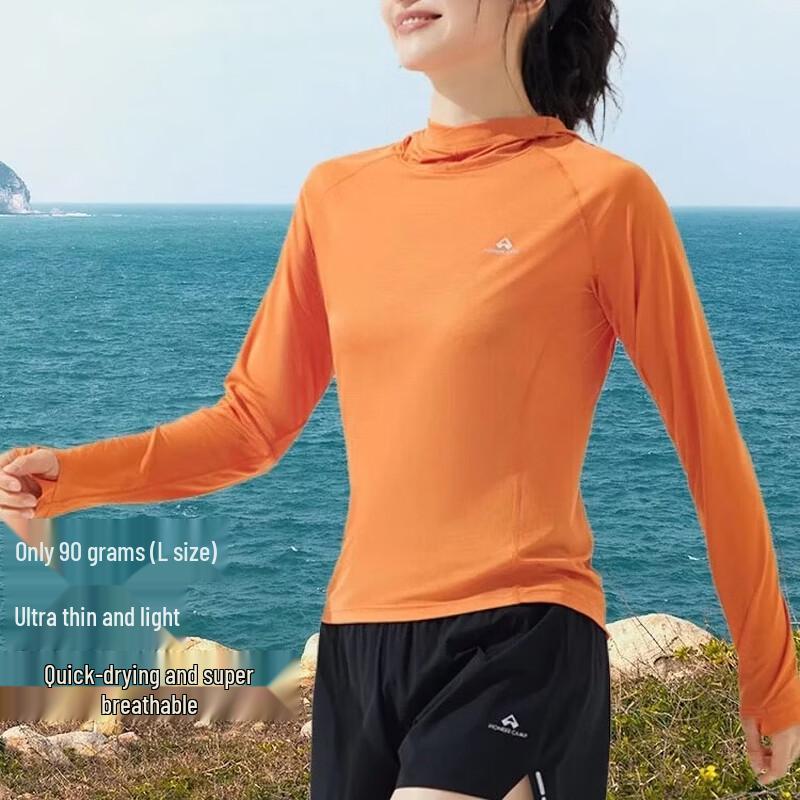 Pioneer Camp Women's Hooded Sun Protection T-Shirt