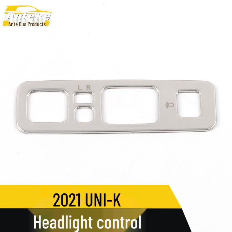 21 UNI-K Headlight Control Bright Ring & Button Switch Adjustment Interior Accessories