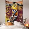 POP Basketball Player L-LeBron- James Basketball Printed Large Wall Tapestry Indian Buddha Decoration Bohemian Hippie Art Decor
