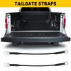Pair Rear Tailgate Support Cables Lift Straps For Nissan Frontier 1998-2004 Compatible OEM 90460-8B400 Auto Parts