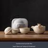 Ru Kiln Portable Kung Fu Tea Set