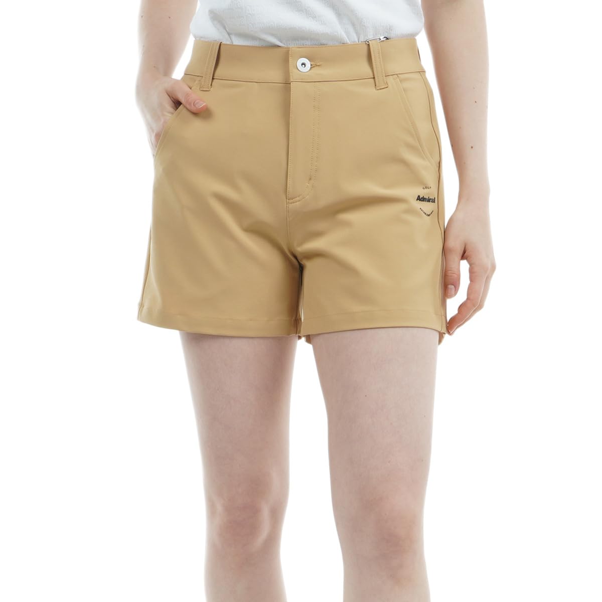 

Golf Shorts Admiral GOLF 4WAY Twill Shorts ADLA511 Beige [Admiral Golf] Women s бежевий