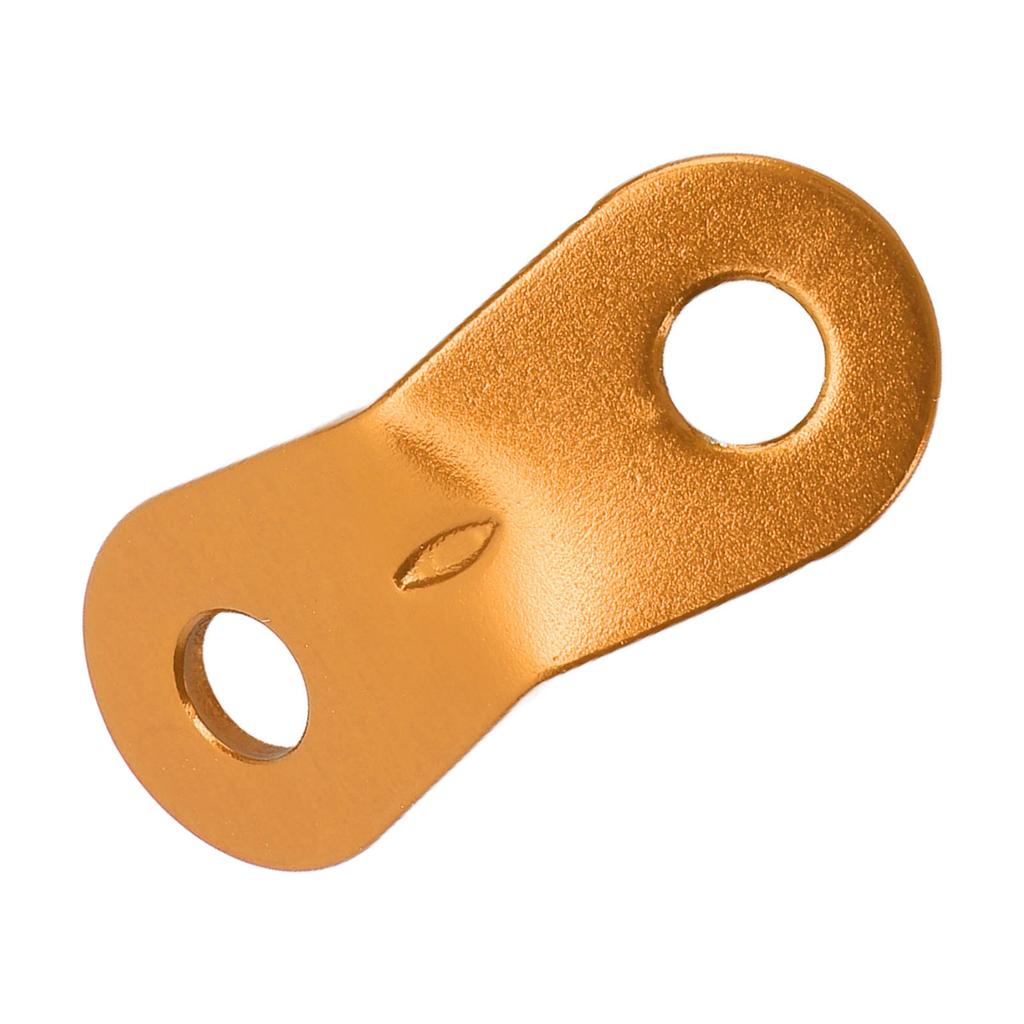 20Pcs Rope Tensioner Aluminum Alloy Slip Resistant Dual Holes Rugged Cord Adjuster for Camping