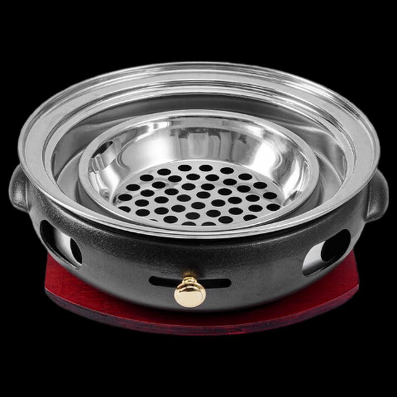 OEING Cast Iron BBQ Grill